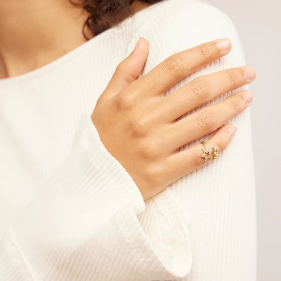 NWT Free People Stellar Midi Ring - Picture 2 of 3